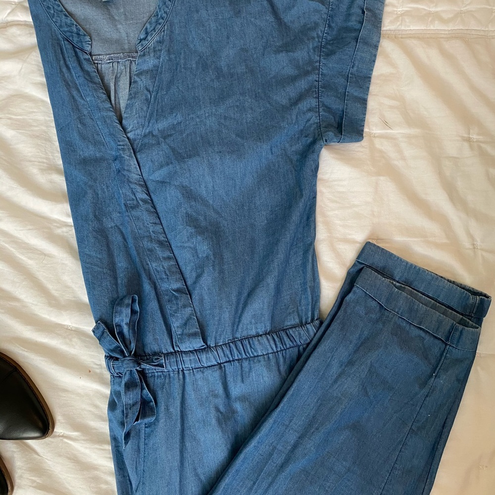 Old Navy denim jumpsuit